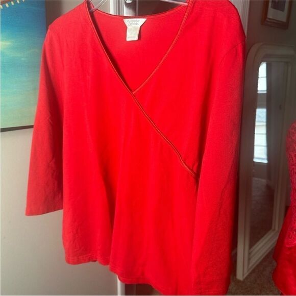 Vintage Christopher‎ & Banks Surplice Top - Picture 3 of 16